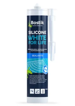 BOSTIK SILIKON WHITE FL FOG 0,28L, WHITE FOR LIFE 0,28L Discount