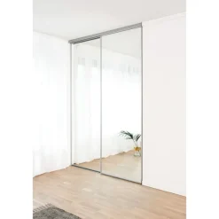 ELFA SKJUTDÖRR ORGINAL SPEGEL2 VIT 623X2350MM 261362 Hot