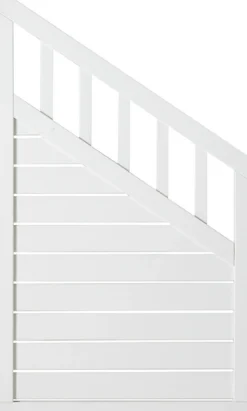 JABO SKÄRM ROSMARIN 2 VIT 90X150/90, 90X150/90CM