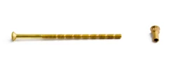 HABO SKRUV 90MM M4-HYLSA MÄSSING 2P 9-90-7 KLIPPBAR POLERAD Clearance