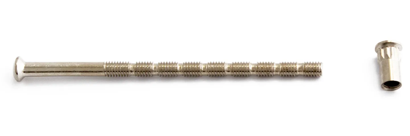 HABO SKRUV 90MM M5-HYLSA NICKEL 2P 4-90-8 KLIPPBAR Best