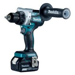 MAKITA Skruvdragare Och Borrmaskiner<SKRUVDRAGARE DDF486RTJ 18V BL 65/130NM 2X5,0AH MAKPAC