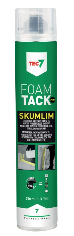 TEC7 Övriga Lim<SKUMLIM FOAMTACK 750 PRO