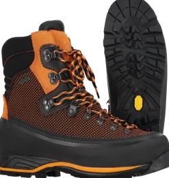 JALAS Kängor<SKYDDSKÄNGA/LÄDERSTÖVEL CHAINSAW GTX STL 44