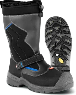 JALAS Stövlar<SKYDDSSTÖVEL H-D 1388 45 S3 PU-BELAGT LÄDER CORDURA