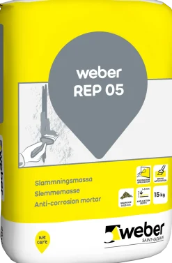 WEBER SAINT-GOBAIN SLAMNINGSMASSA WEBER 05 15KG New