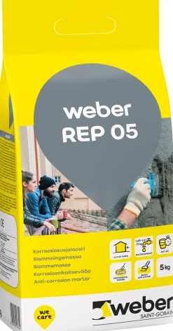 WEBER SAINT-GOBAIN Bruk<SLAMNINGSMASSA WEBER REP 05 5KG