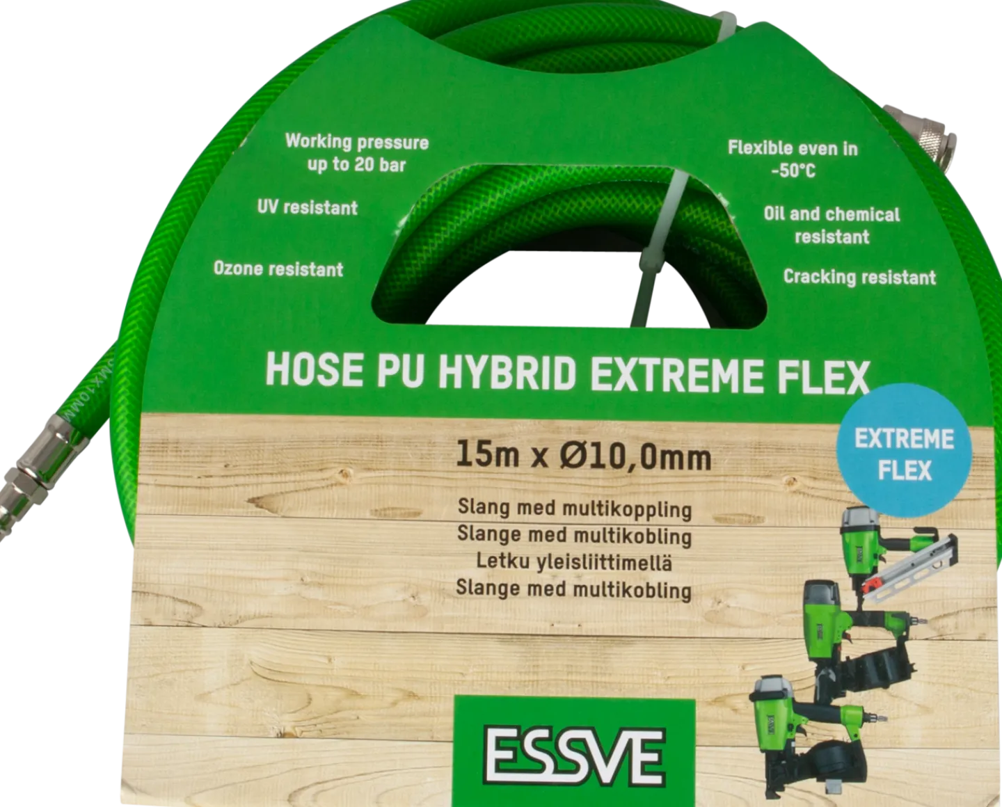 ESSVE SLANG POLYURETHANE 15MX10MM EXTREME FLEX HYBRID Clearance