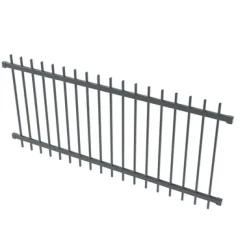BENDERS Odla<SMIDESSTAKET CLASSIC HÖG, ANTRACIT 1975X900MM