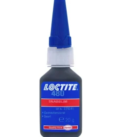 LOCTITE SNABBLIM CYA 480 20G METALL/METALL, GUMMI Hot