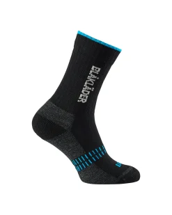 BLÅKLÄDER SOCKA 2191 LIG SV/NEONBLÅ45-48