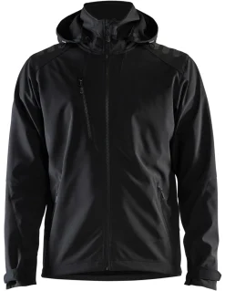 BLÅKLÄDER SOFTSHELLJACKA 4749 2513, SVART/SVART L Best
