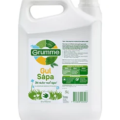 GRUMME Städ<SÅPA GUL FLYTANDE 5L 8023