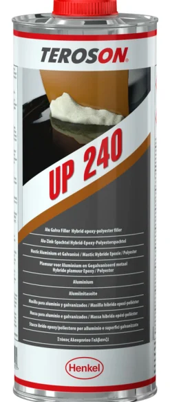 TEROSON Industrifärg<SPACKEL UP 240 ALUMINIUM 2715G DISPENSER