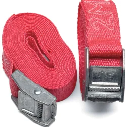 GUNNEBO LIFTING Lastsäkerhet<SPÄNNBAND 25MM RÖD 2,0M 2P
