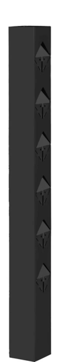 JABO STAKET ÖCKERÖ AVSLUT SVART, 715MM 70X70MM Outlet