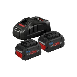 BOSCH Batterier Och Laddare<STARTERSET PROCORE 18V 2X5,5AH