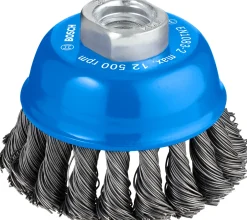 BOSCH STÅLBORSTE 75MM M14 GÄNGA New