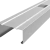 LINDAB Stål Och Plåt<STÅLREGEL RE 45 L=2485MM 8ST/BNT
