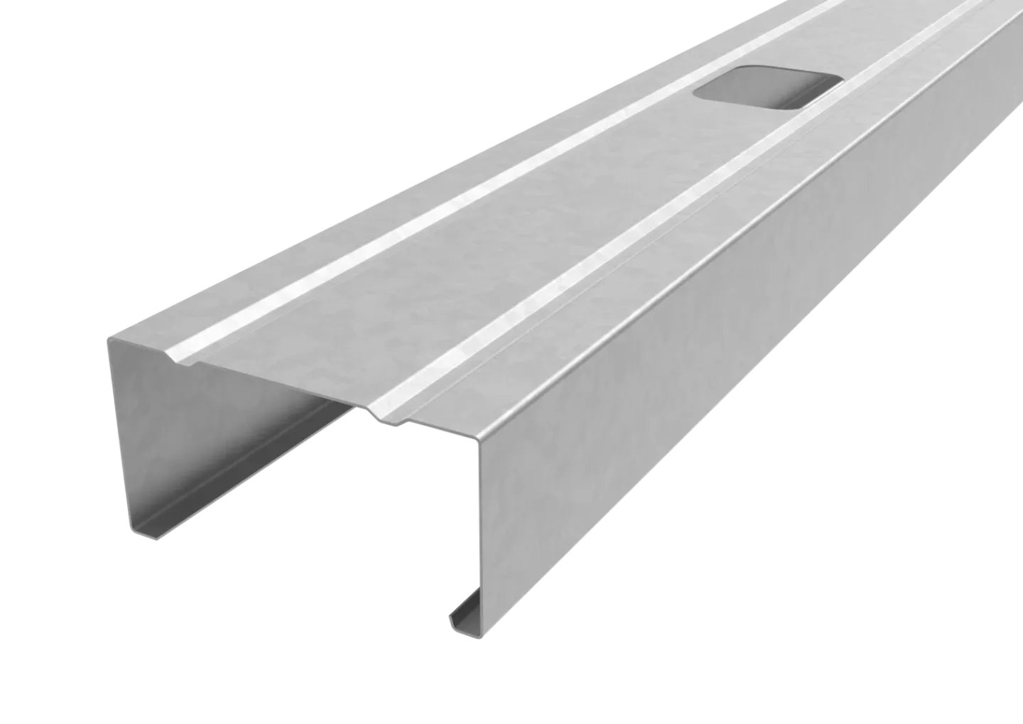 LINDAB Stål Och Plåt<STÅLREGEL RE 45 L=2485MM 8ST/BNT
