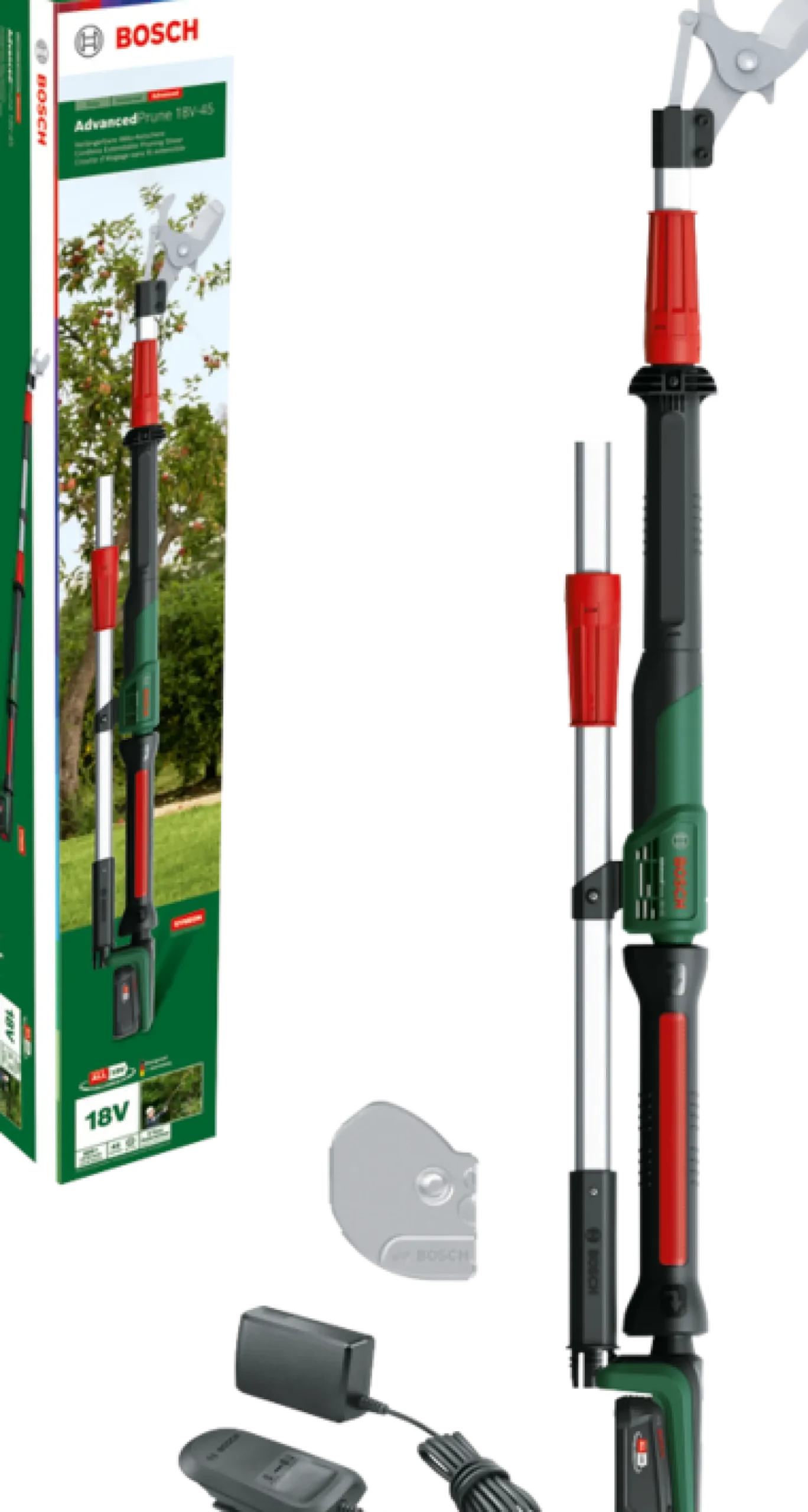 BOSCH Trädgårdsredskap<STÅNGSEKATÖR ADV PRUNE 18V-45, 2,0AH