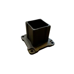 JABO Byggbeslag<STOLPSKO DONSÖ SVART 70X70MM