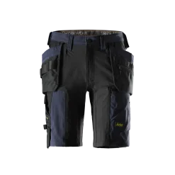 SNICKERS WORKWEAR STRETCHSHORTS AW HF MARIN/SVART STL 52 New
