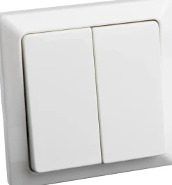 ATIA STRÖMBRYTARE INFÄLLD KRON POLARVIT 83X83MM New