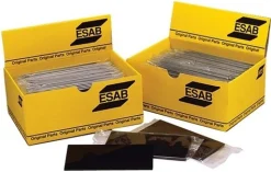 ESAB Övrigt Arbetsskyddarrow<SVETSGLAS 110X90 DIN 10, FÖR HJÄLM G40 G50 G40/50 AIR