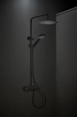 HAFA Duschset Och Duschpaket<TAKDUSCH FINE 150CC SVART M DUSCHHUVUD D200