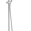 DAMIXA Duschset Och Duschpaket<TAKDUSCHPAKET SILHOUET 160CC