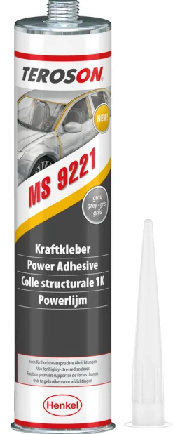 TEROSON Industrilim<MS 9221 SVART 310ML