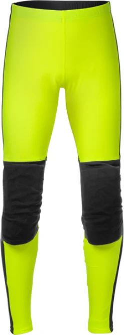 FRISTADS Underställ<TIGHTS KNÄFICKOR 2570 STR M SVART/HIVIS GUL