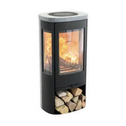 CONTURA TÄLJSTENSKAMIN 856T SVART