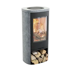 CONTURA Kaminer<TÄLJSTENSKAMIN 820T SVART