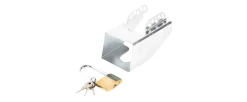 TRANSPART Övrigt Hustillbehör<TRAILER LOCK W LONG SHANK PAD, LOCK V2