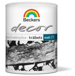BECKERS TRÄBETS DECOR FÄRGLÖS 0,9L Best
