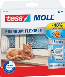 TESA TÄTLIST SILIKON VIT SJH 9MM 6M 05417 OMEGA-PROFIL Online
