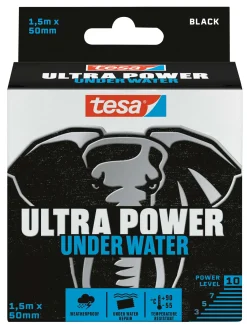 TESA ULTRA POWER UNDER WATER TEJP, SVART Discount