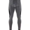BLÅKLÄDER Underställ<UNDERSTÄLLSBYXA 1845 HERR XXL XWARM MERINOULL GRÅ/SVART