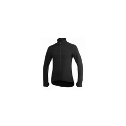 WOOLPOWER UNDERSTÄLLSTRÖJA M 400GR SVART HELZIP ULLFROTTÉ Hot