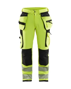 BLÅKLÄDER Varselkläder<VARSELBYXA 1997 1642 I 4VÄGS STRETCH X1900 VAGUL/SVART C50