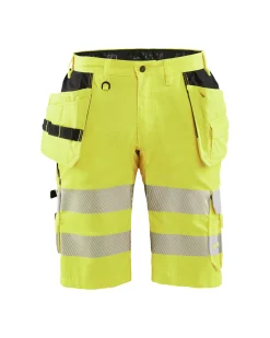 BLÅKLÄDER Varselkläder<VARSELSHORTS 1586 1811 MED STRETCH YELLOW C54