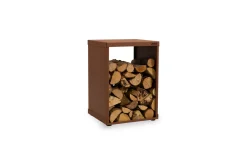 JABO Tillbehör Eldstäder<VEDFÖRVARING ELDA LITEN CORTEN 400X360X550MM