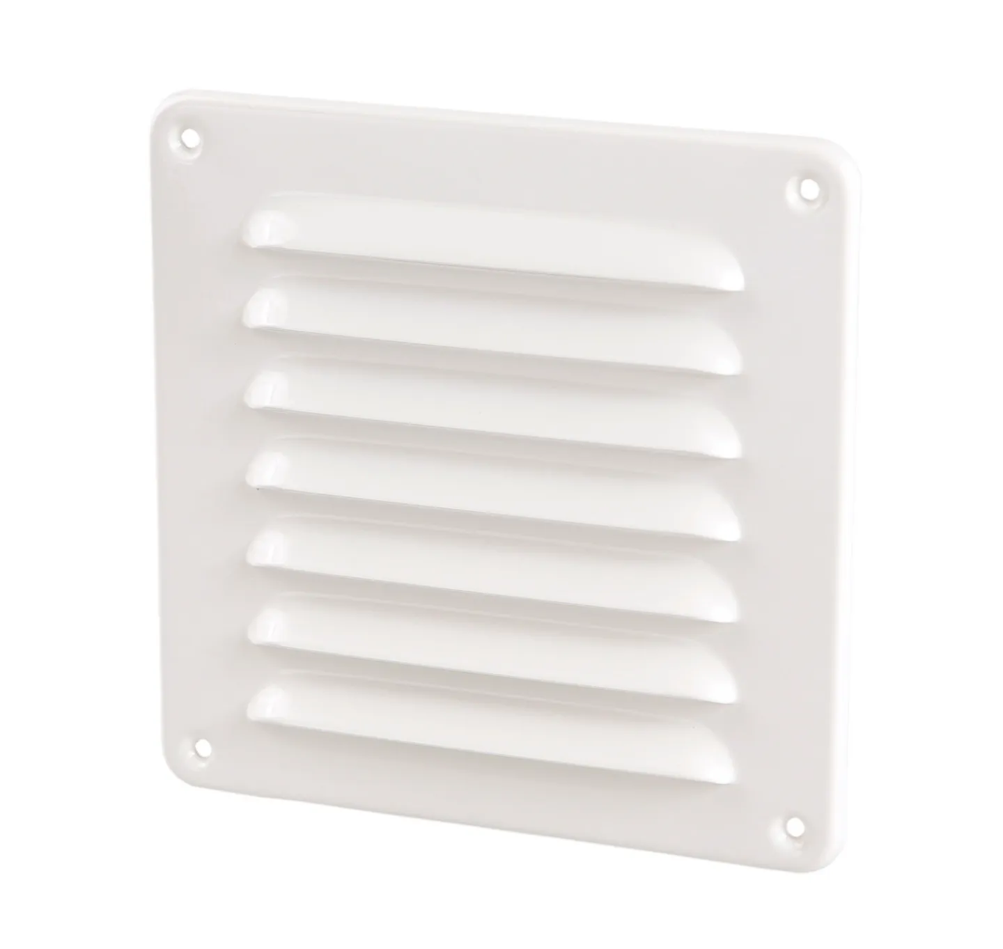 FRESH Ventiler Och Galler<VENTILGALLER 155X155MM VIT UTVÄNDIGT