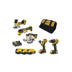 STANLEY VERKTYGSKIT DCK555P3-QW 18V INNEHÅLLER 5 MASKINER Discount