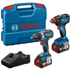 BOSCH VERKTYGSSET GDX 18V-200/GSR 18V-EC 2X5AH Discount
