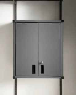 ELFA GARAGE+ Kökssnickerier<ÖVERSKÅP KOMPLETT MATTE GREY