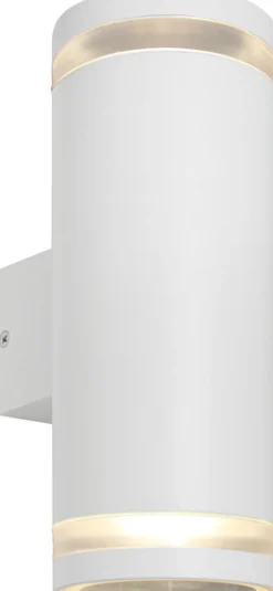 GELIA VÄGGARMATUR SMYGEHUK TUBE, MAXI UPP/NED VIT GU10 Discount