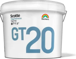 BECKERS Inomhusfärg<VÄGGFÄRG SCOTTE GT 20 BAS A 3,6L